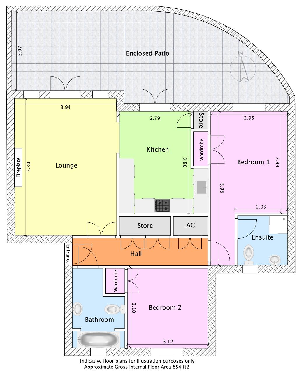 2 Bedroom Flat For Sale in Avenue Road, Stratford upon Avon, CV37 6UF
